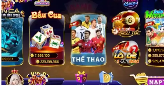 thể thao Rikvip